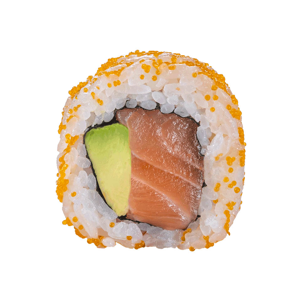 California Salmon Inside Out Roll (8 stuks)